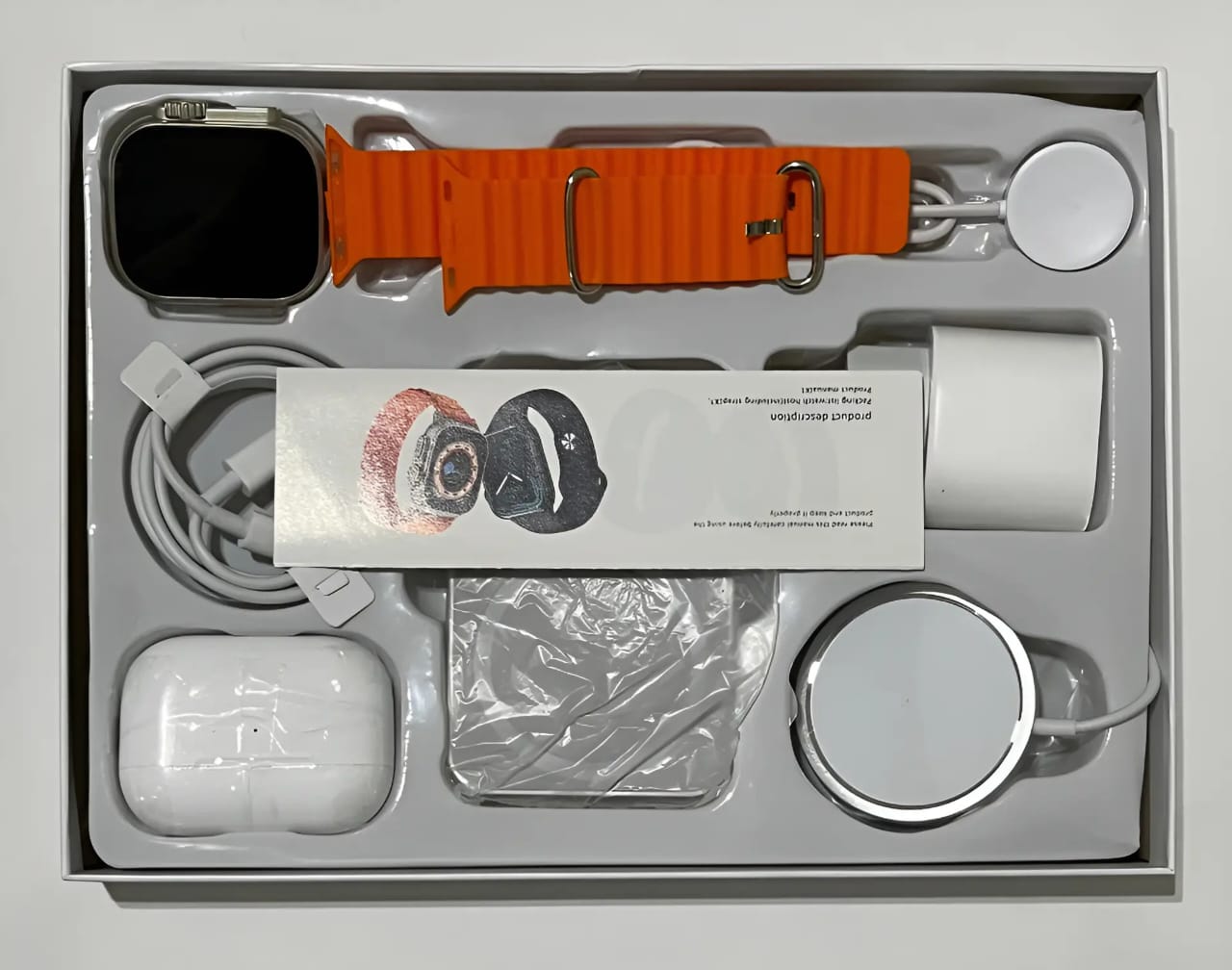 Smartwatch X8 Ultra + Mega Pack 7-en-1