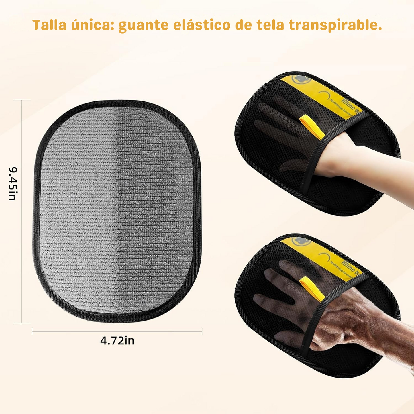 Guante Quita Pelos Ropa y Superficies