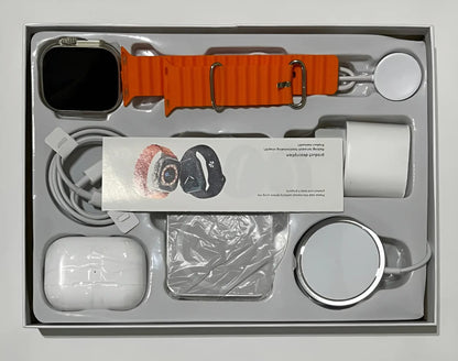 Smartwatch X8 Ultra + Mega Pack 7-en-1