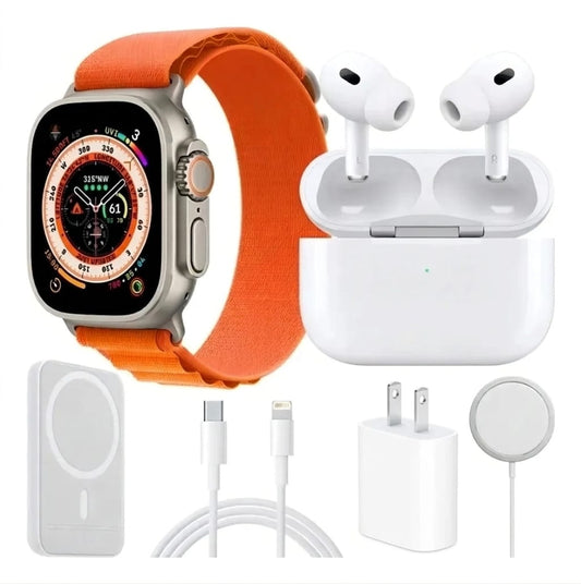 Smartwatch X8 Ultra + Mega Pack 7-en-1